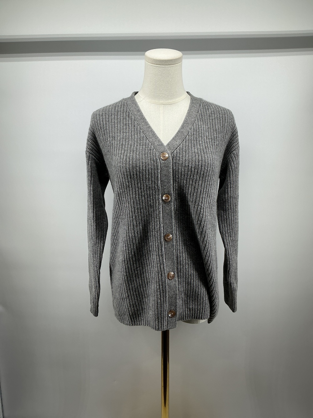 Washable Cashmere Oversized Fisherman Cardigan